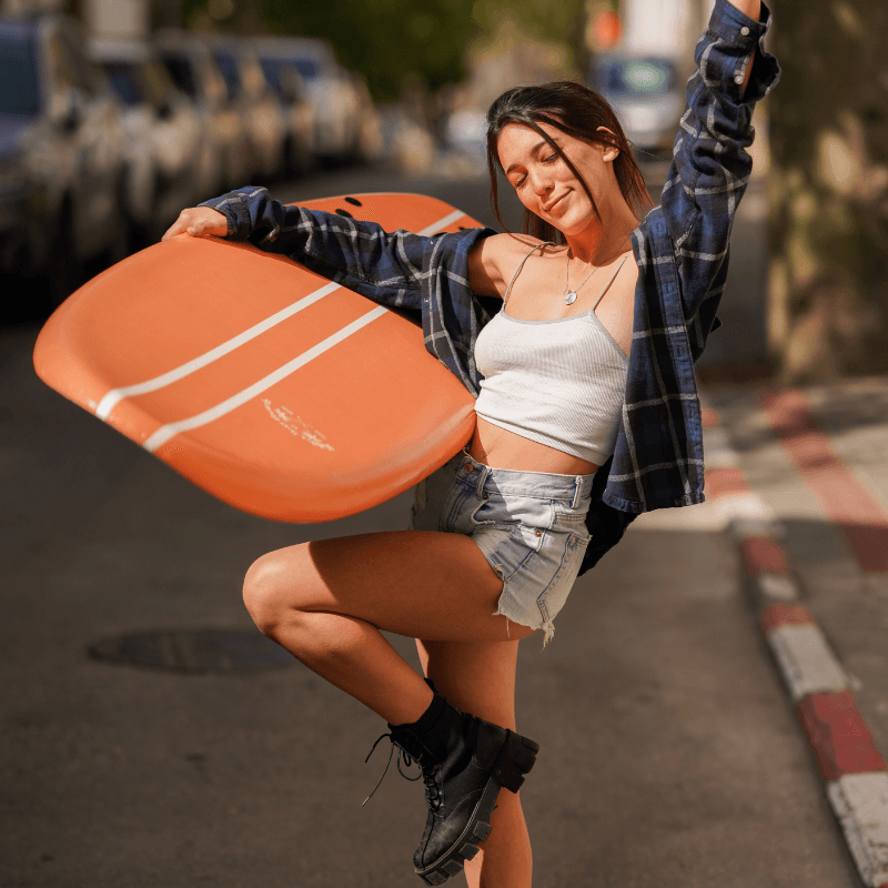 גלשן סופט מאליבו אפרסק || 2022 - Malibu Surfboards TLV