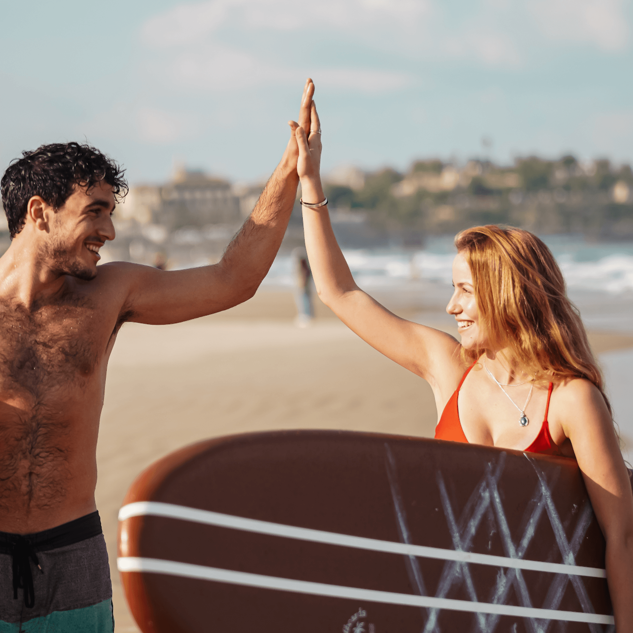 חום שוקולד - Malibu Surfboards TLV