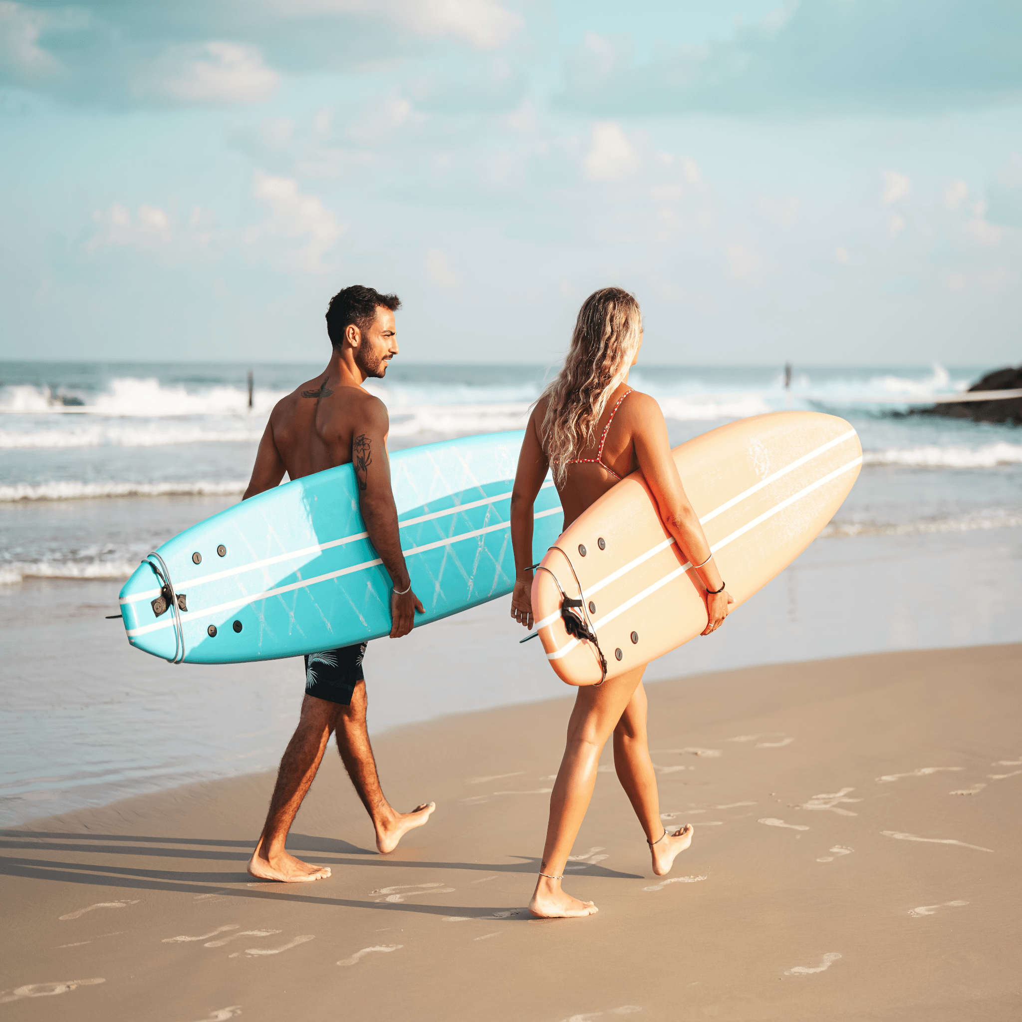 תכלת שמיים - Malibu Surfboards TLV