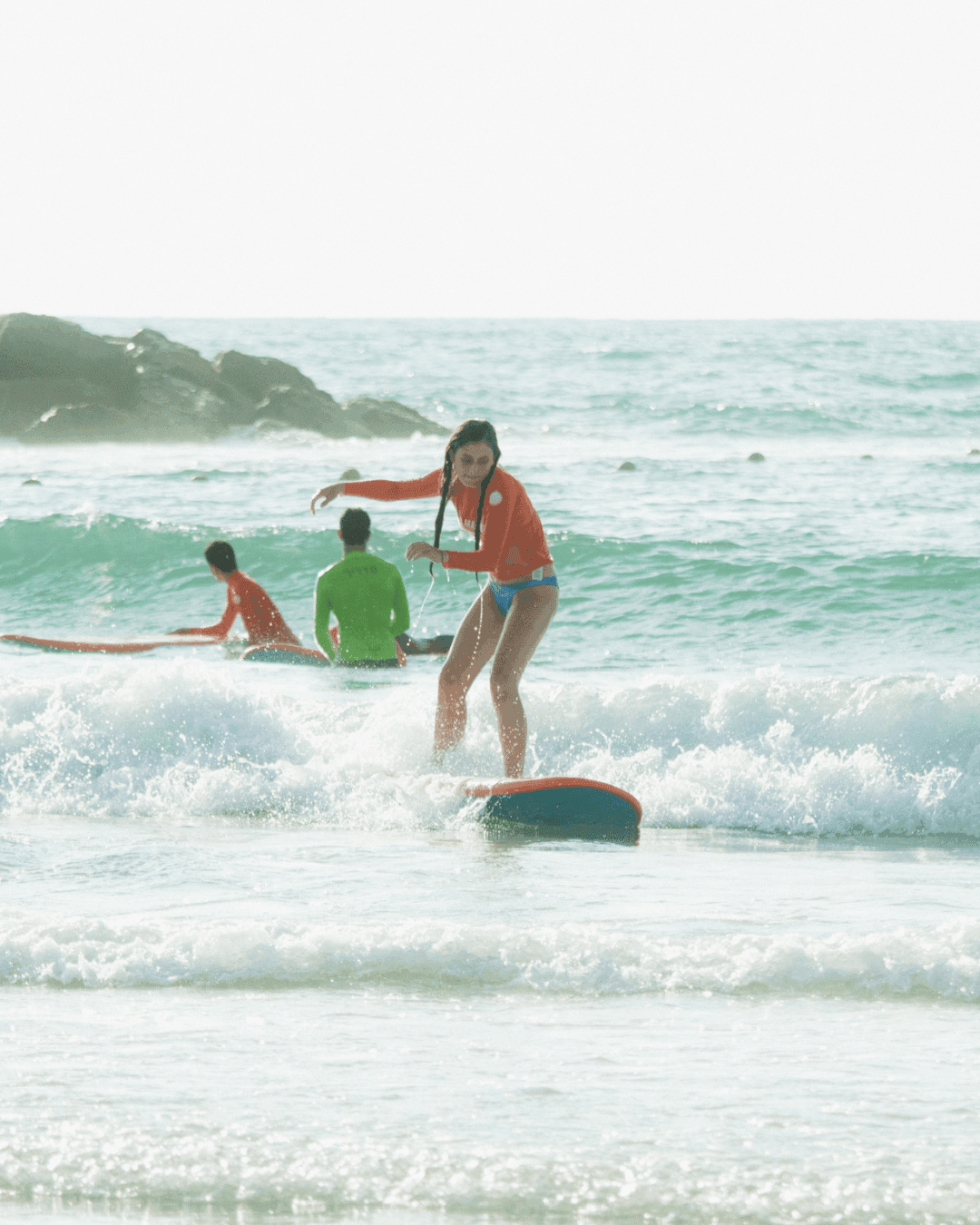 שיעור גלישה בגו מאליבו - Malibu Surfboards TLV