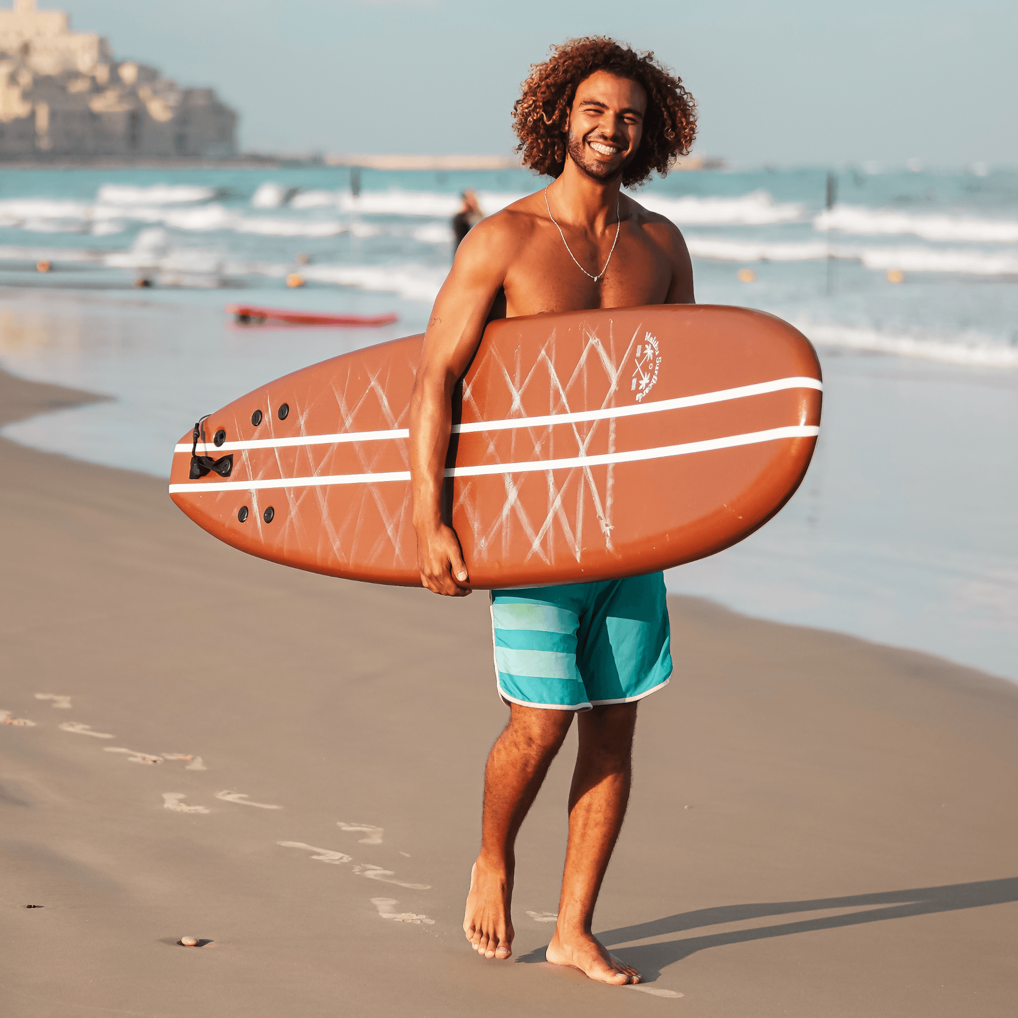 חום שוקולד - Malibu Surfboards TLV