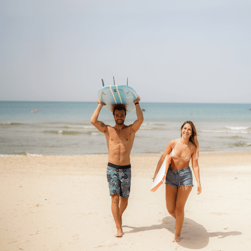 גלשן סופט מאליבו תכלת || 2022 - Malibu Surfboards TLV